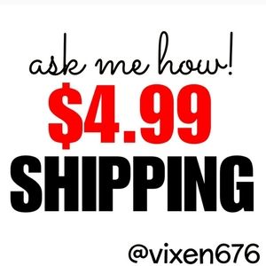 DISCOUNTED SHIPPING ON THURSDAYS AND SUNDAYS!!